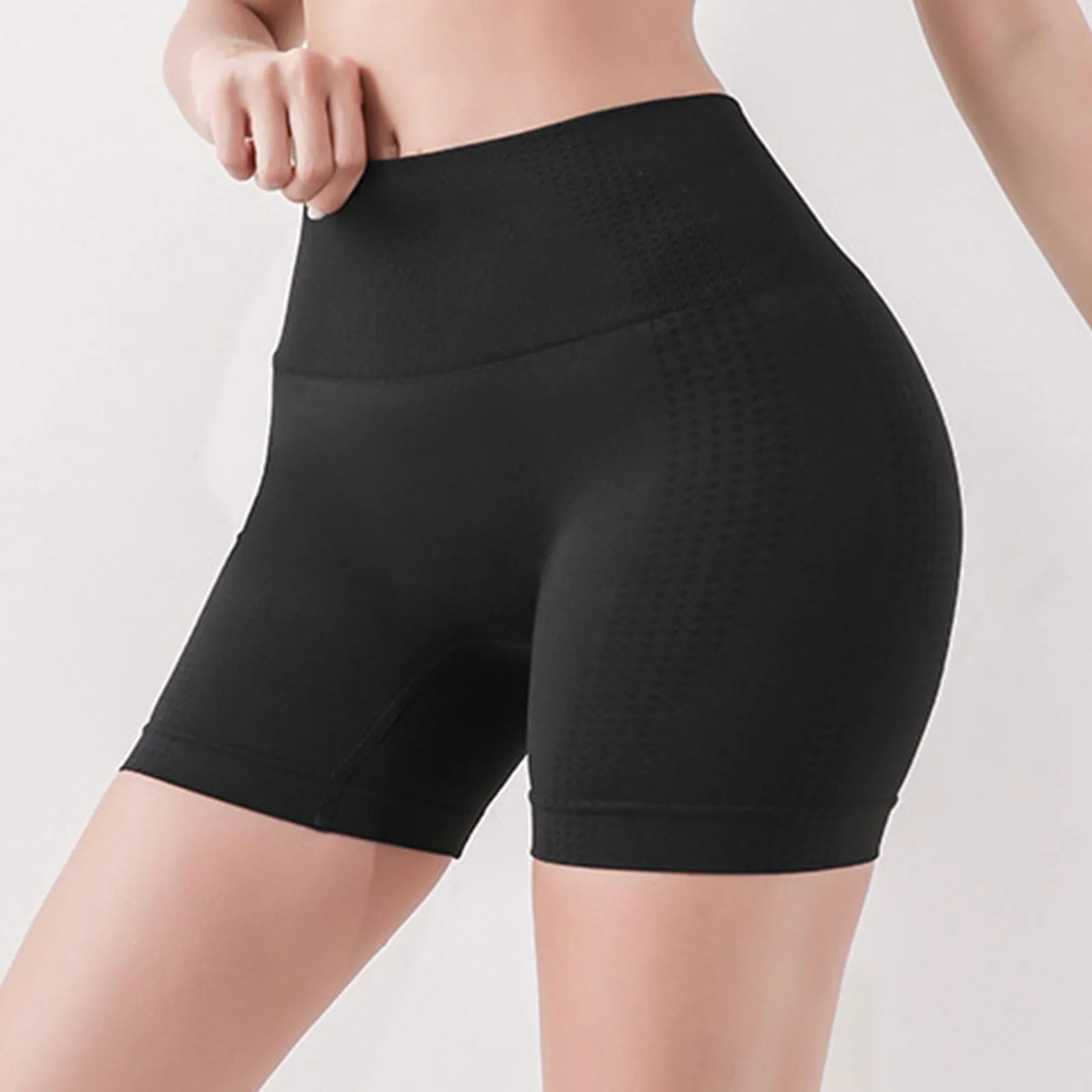 2024 Pantalones cortos con forma de iones, moldeador de restauración de fibra transpirable cómodo para mujer S-XL