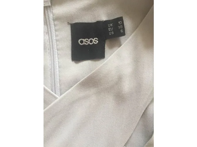 Asos Vestido Gris 