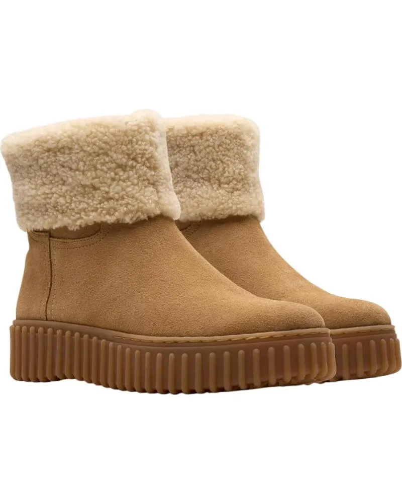 Botines CLARKS  de Mujer TORHILL TURN 26179563 MARRN  VARIOS COLORES