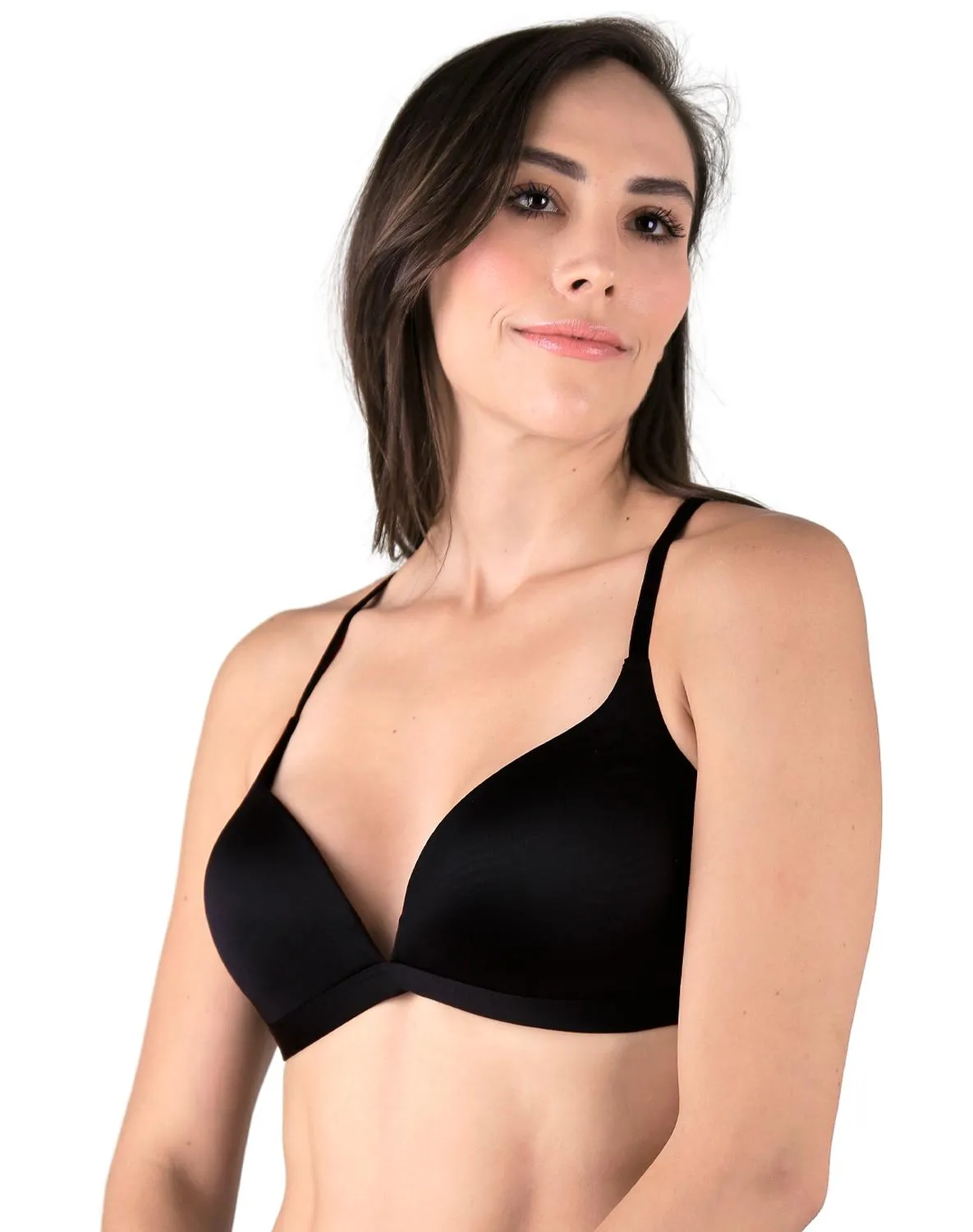 Brassiere Mujer Básico Negro Tops & Bottoms 56503418