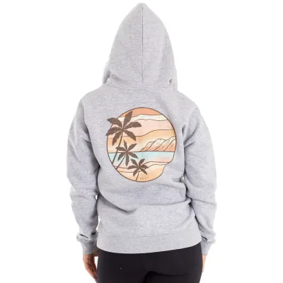 CAMPERA CANGURO EVERNING HIKE GRIS ROXY