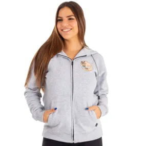 CAMPERA CANGURO EVERNING HIKE GRIS ROXY