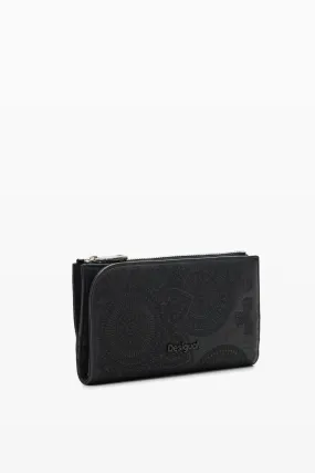 Cartera grande bordada