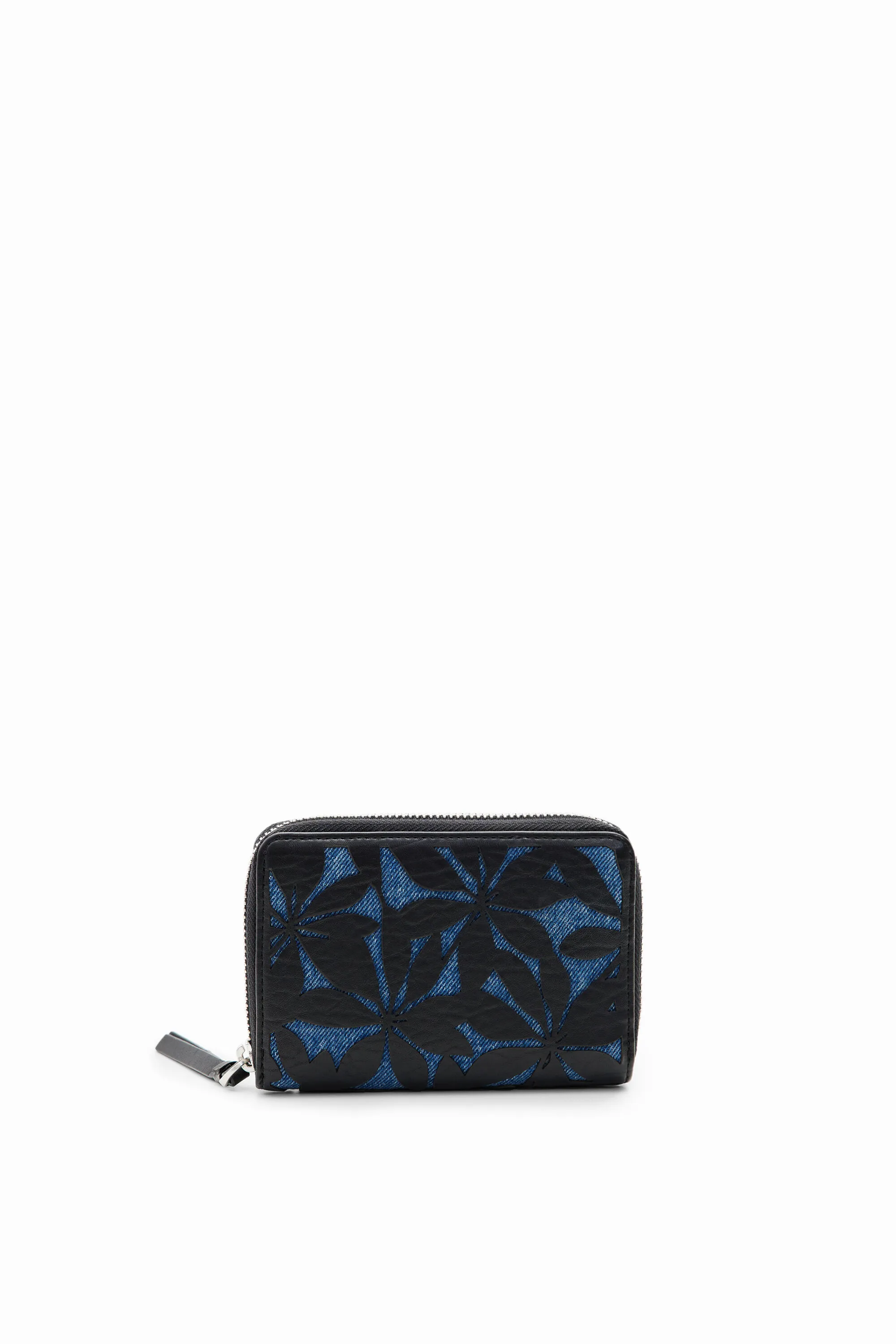 Cartera pequeña flores troqueladas