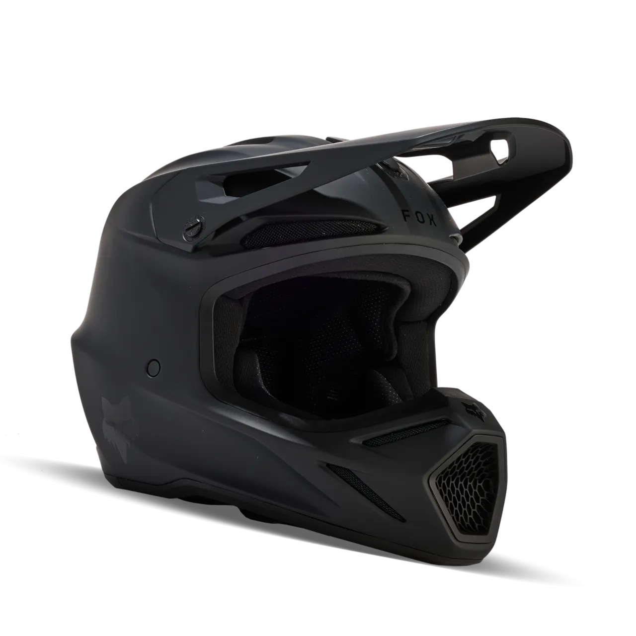 Casco de Cross Fox V3 Negro Mate