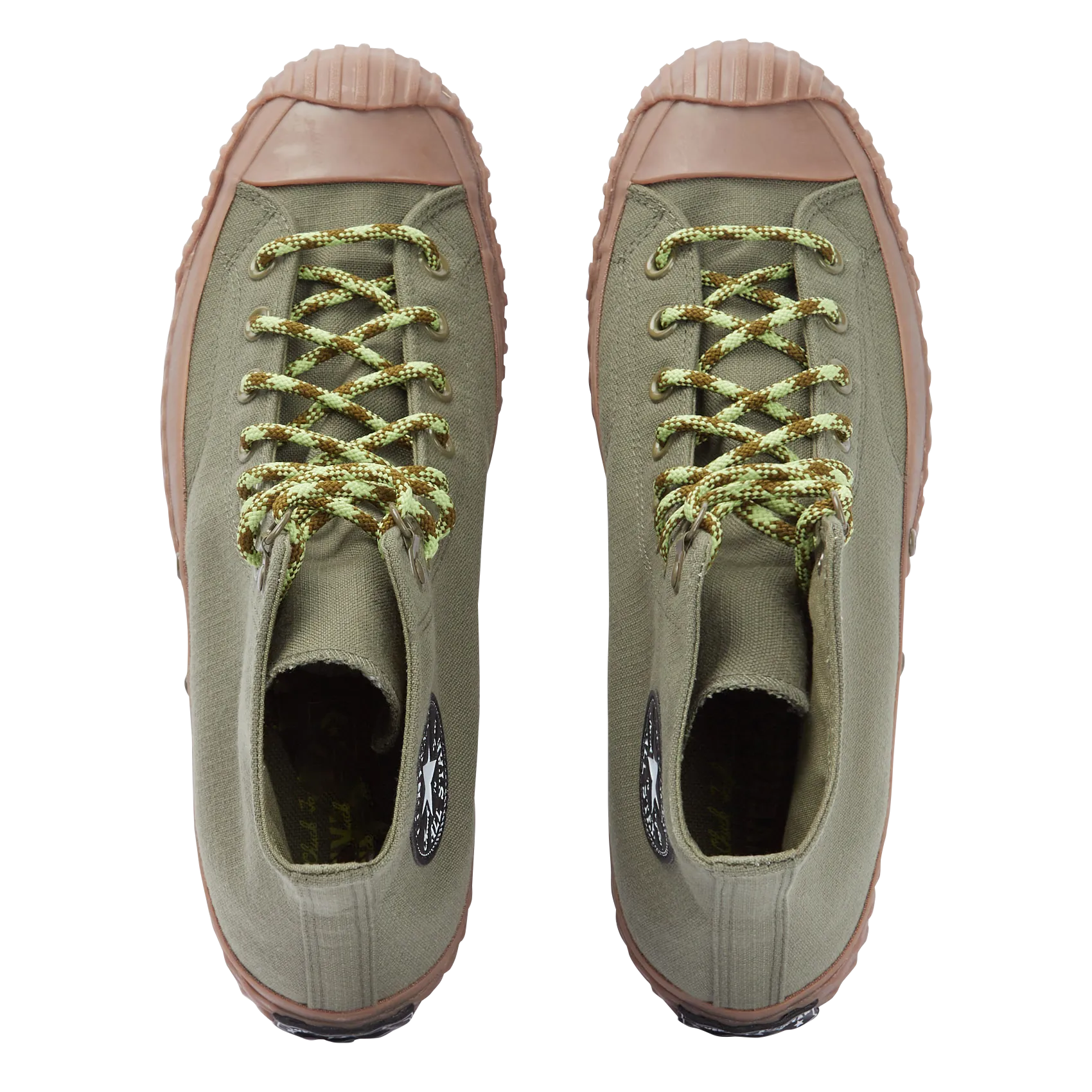 CHUCK 70 BOSEY HI - Zapatillas altas con punta redonda en verde