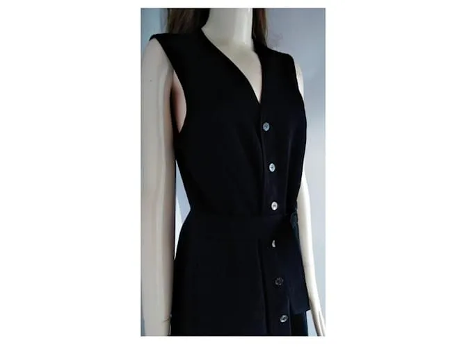 Comme Des Garcons ***Vestido largo de Comme des Garçons Negro 