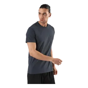Diamante Negro Pocket Label Tee Grey