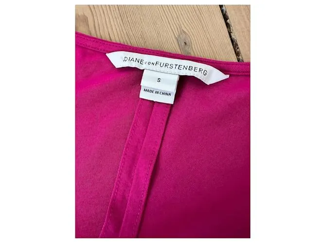 Diane Von Furstenberg Bally Rosa 