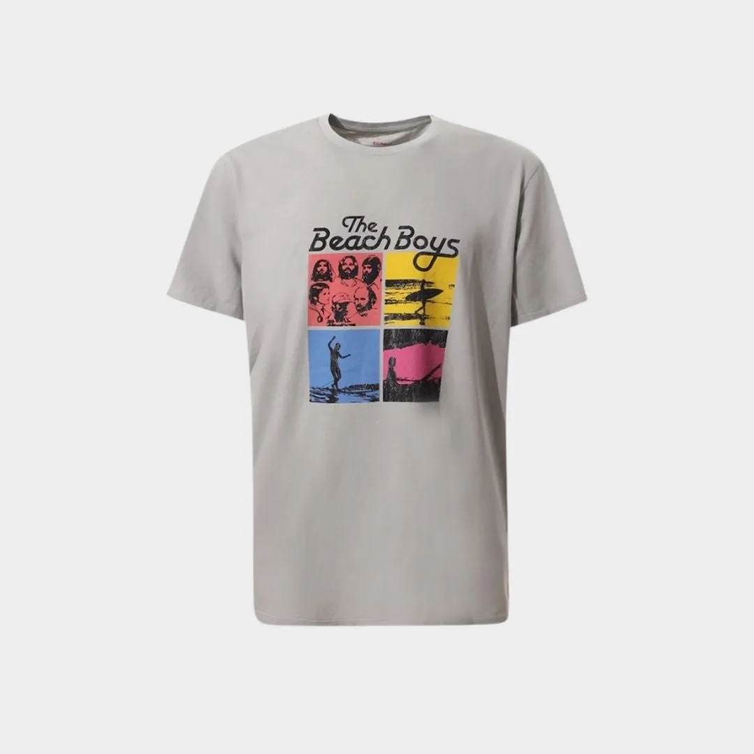 Ecoalf Sun Floweralf T-Shirt Light Grey