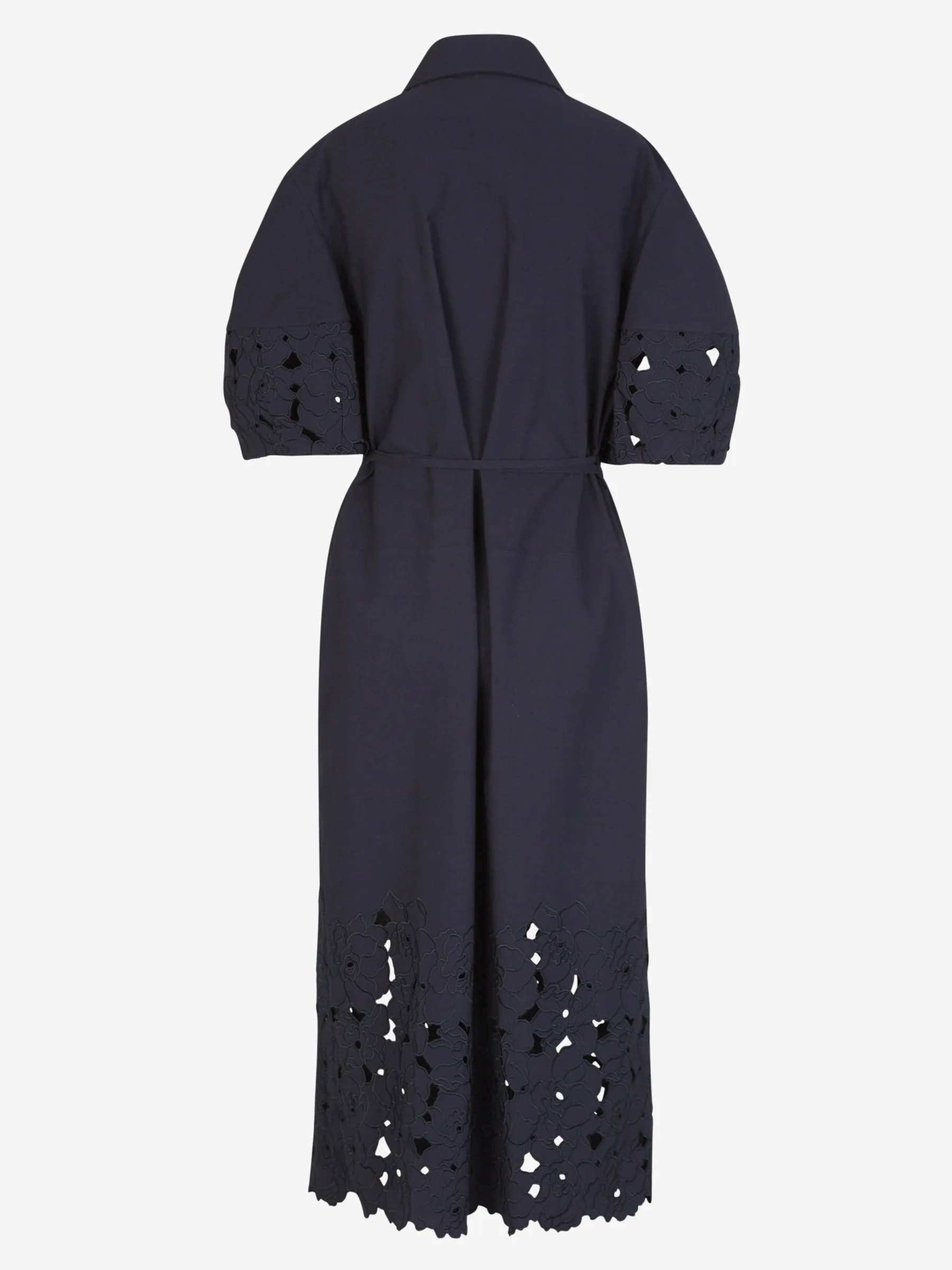 Erdem Vestido Midi Cutwork