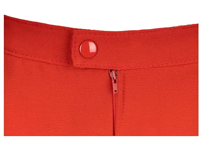 Falda Midi Valentino Roja 