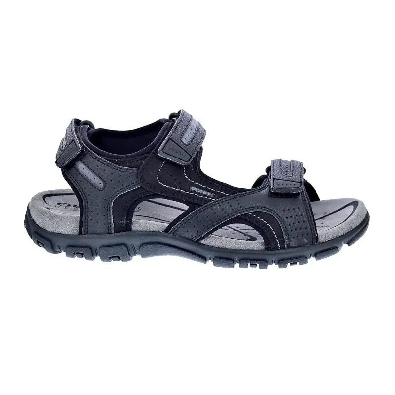Geox Sandalias Hombre Strada Negro