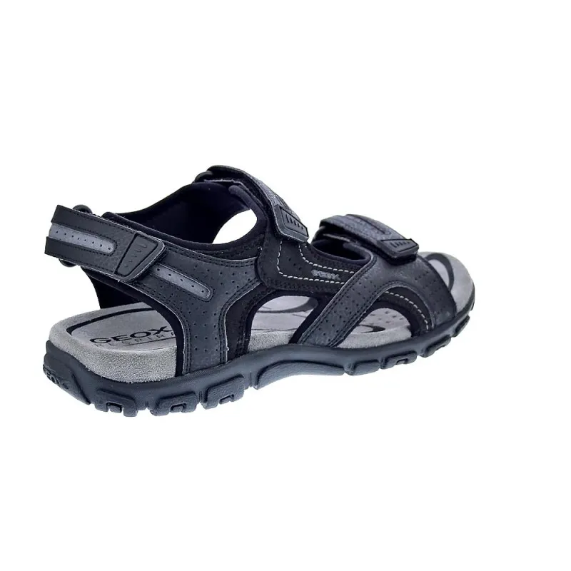 Geox Sandalias Hombre Strada Negro