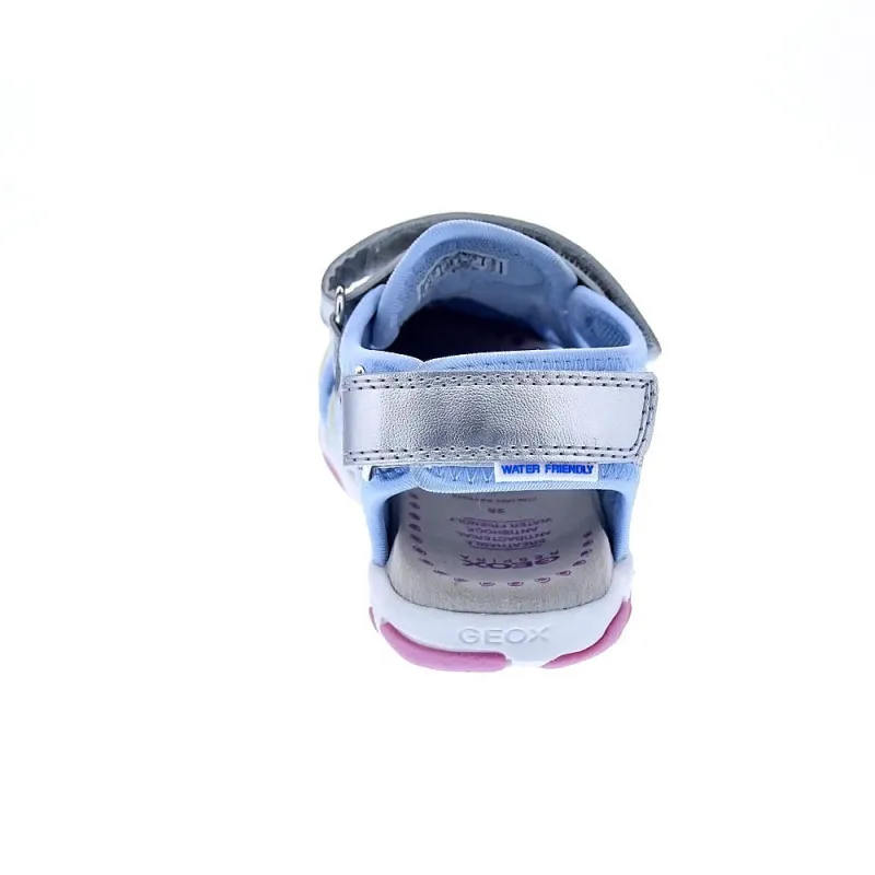 Geox Sandalias Niña Flaffee Plata