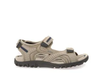 GEOX Strada Sandalia safari beige velcros