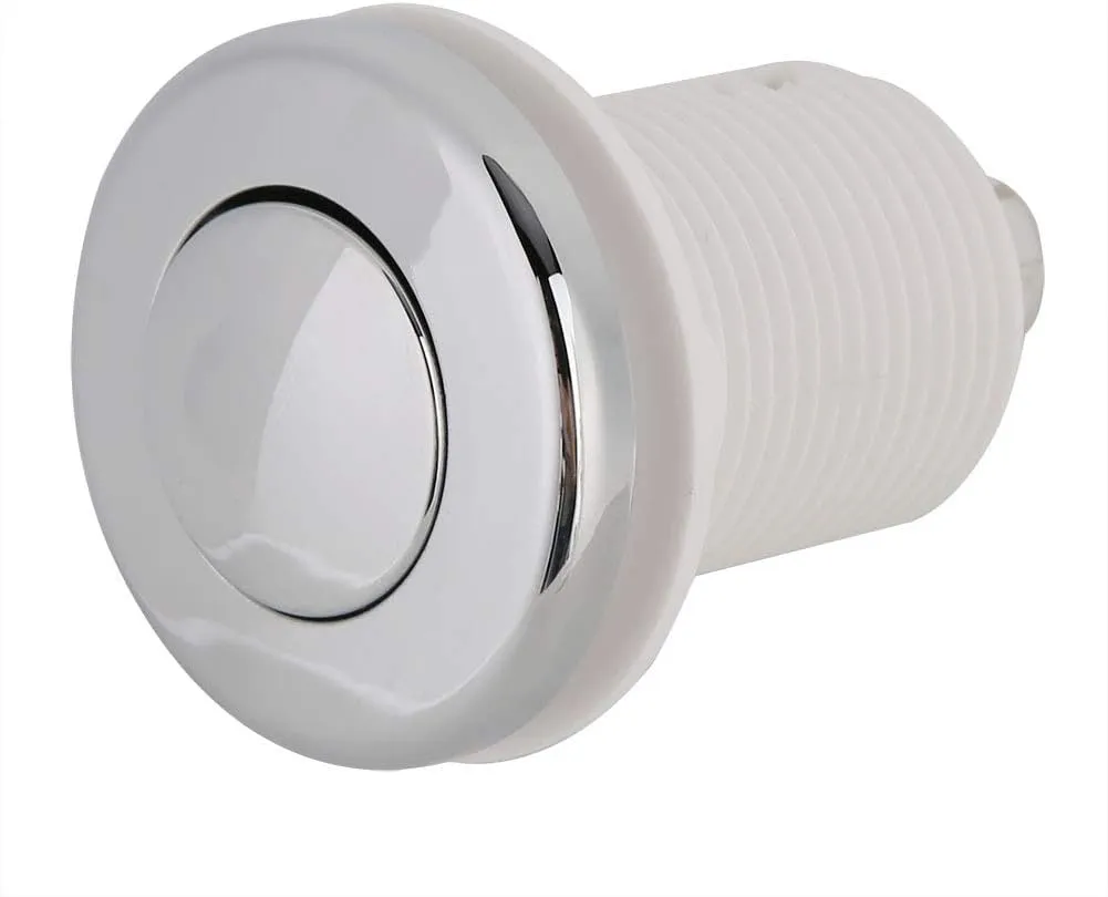 Glomora Interruptor De Presión del Compresor De Aire  Montaje De Botón De 28mm  Interruptor Neumático Impermeable para Eliminaci