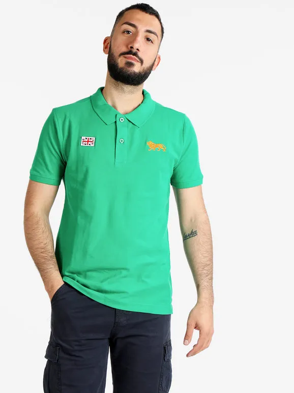 Lonsdale Polo de hombre de algodón de manga corta