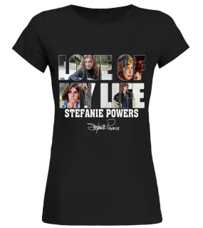 LOVE OF MY LIFE - STEFANIE POWERS Camiseta cuello redondo Mujer