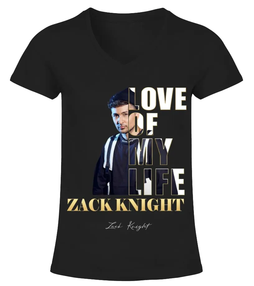 LOVE OF MY LIFE - ZACK KNIGHT Camiseta cuello pico Mujer