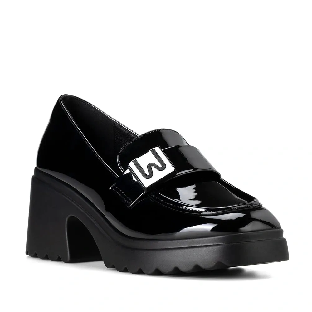 Mocasin Mujer Olimpia Negro Weide