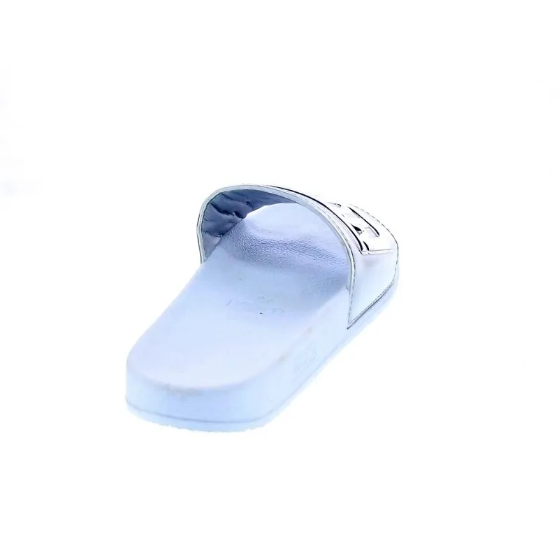 Munich Chanclas Mujer Metal Plata