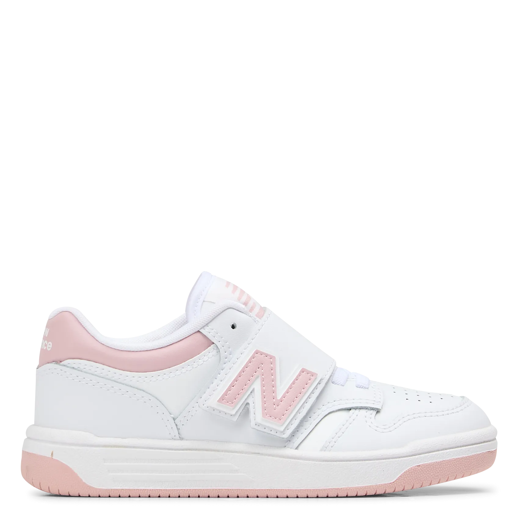 NEW BALANCE 480 - Zapatillas bajas de cuero mezclado en blanco