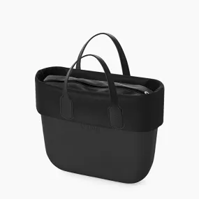 O bag mini borde negro