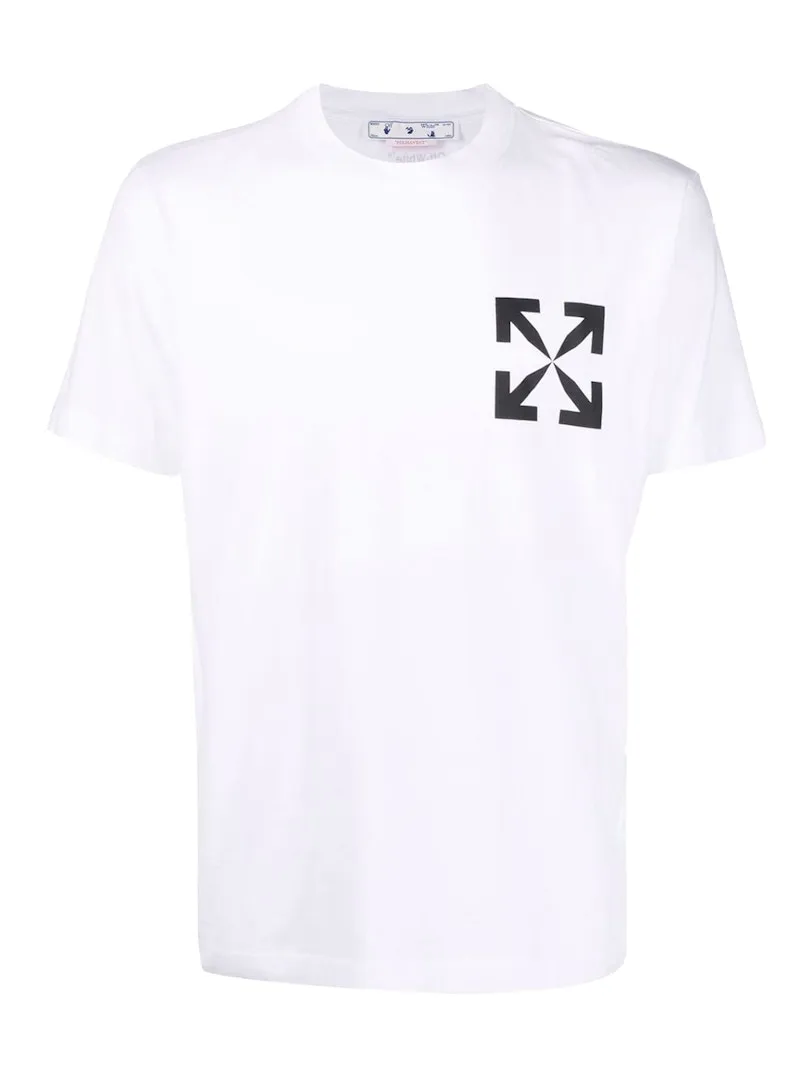 Off-White Arrows Print T-Shirt White/Black