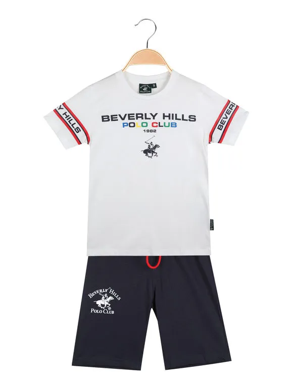 Polo Club Traje corto de 2 piezas para niño