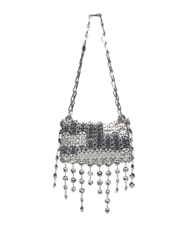 Rabanne Bolsa Bandolera - Plata