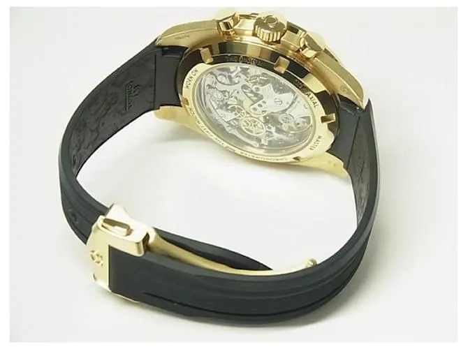 Reloj OMEGA Speedmaster Moon Pro Moon Shine™ dorado 42 MM para hombre Negro 