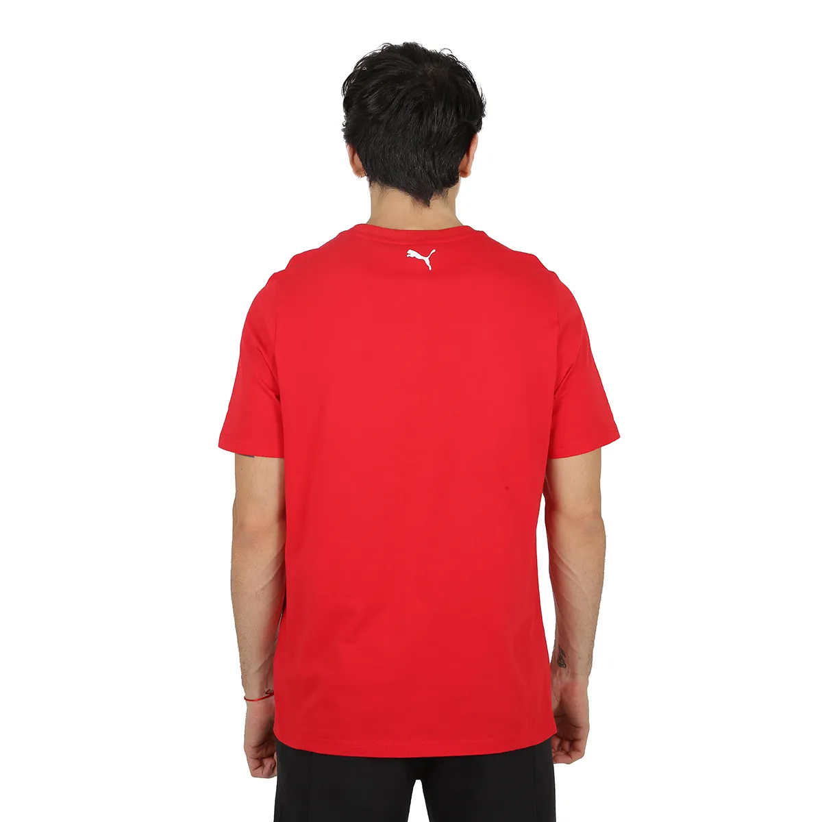 Remera Puma Ferrari Race Shield Tonal Hombre Algodón