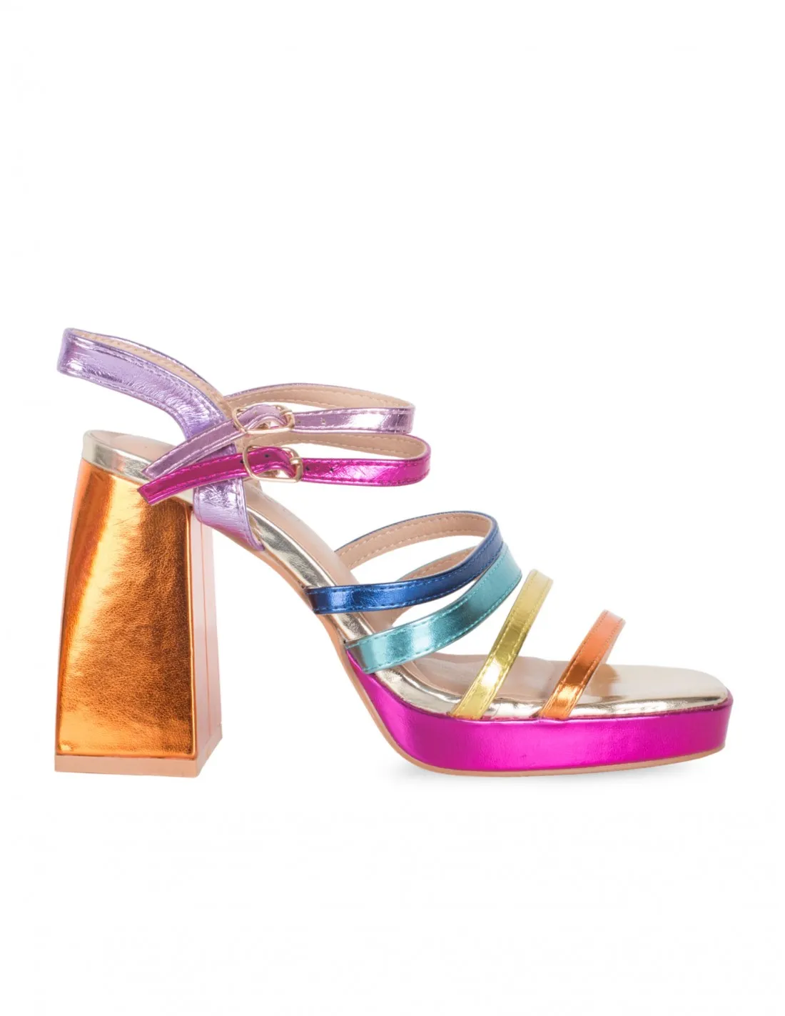 Sandalias Fiesta Colores Metalizadas