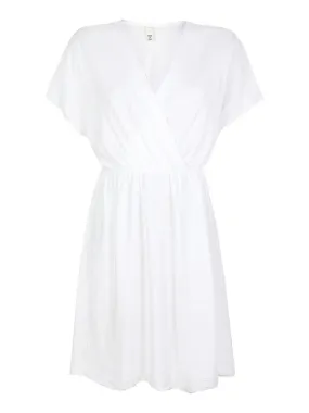Solada Vestido de mujer con vuelo y escote cruzado