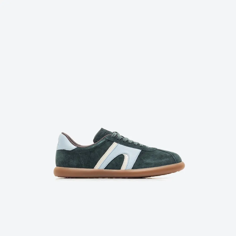 Tenis Casuales Mujer Camper TD84 Verde Oscuro