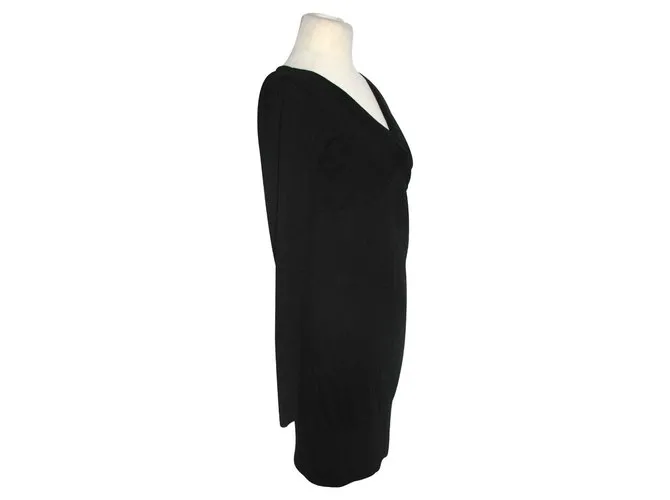 Vestido de suéter Ted Baker Negro 