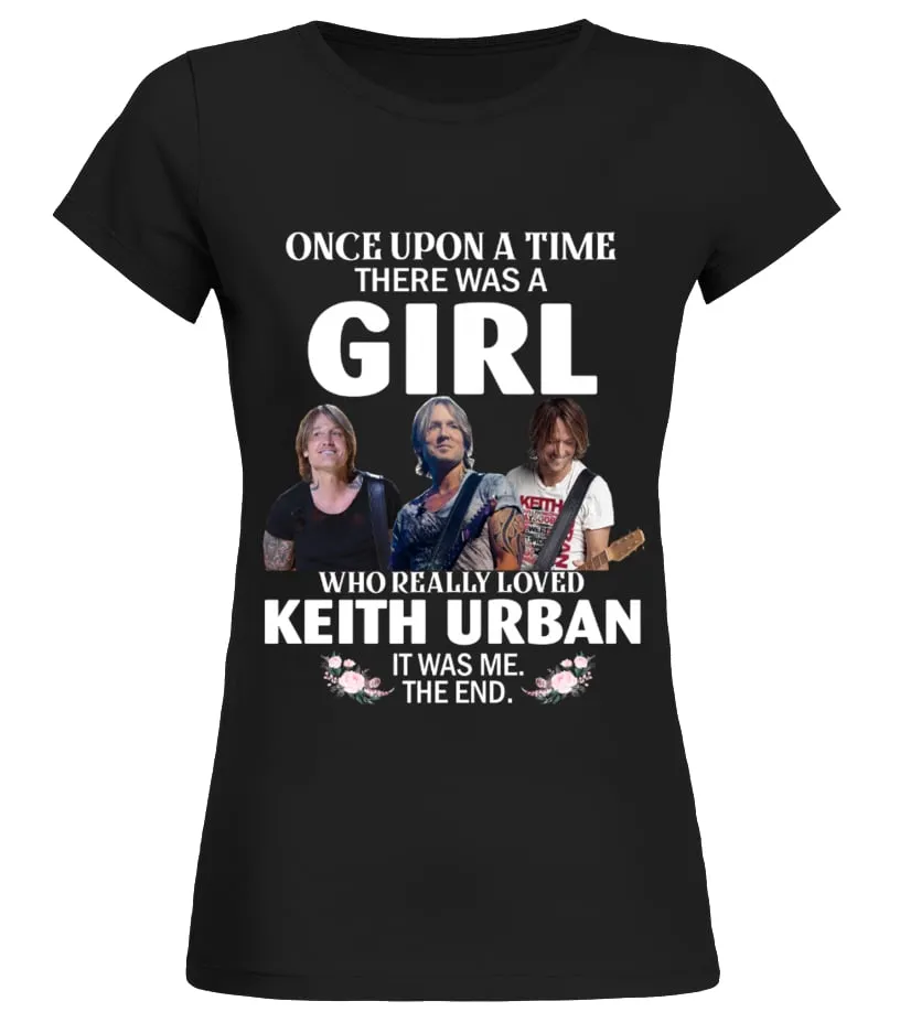 WHO REALLY LOVED KEITH URBAN Camiseta cuello redondo Mujer