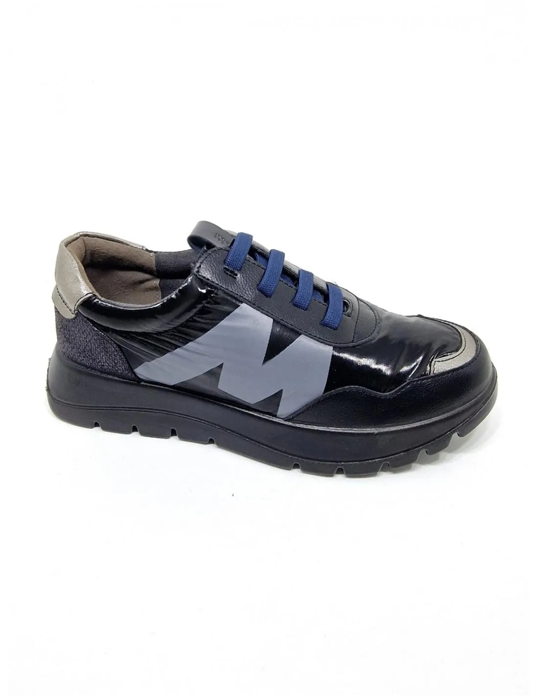 Zapato de mujer Mysoft en negro 23M624