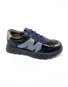 Zapato de mujer Mysoft en negro 23M624