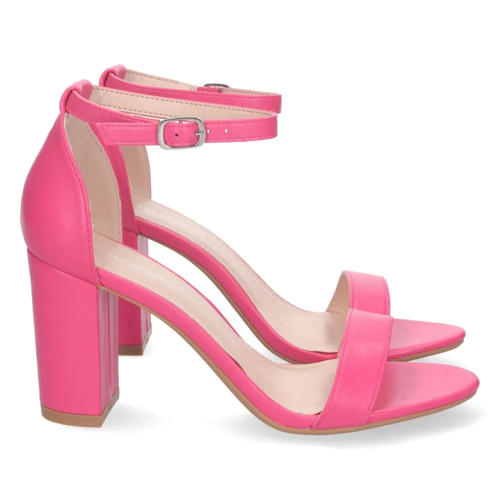 Zapatos de tacón, zapatos de tacón atados al tobillo, zapatos de tacón con pala abierta, descubre lo